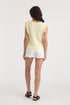Jolene-Cropped Ruffle Tank